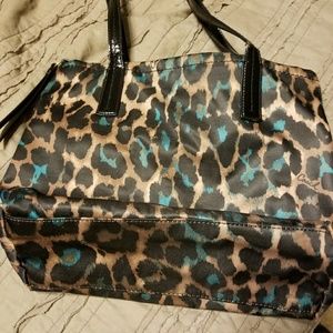 Coach leopard purse